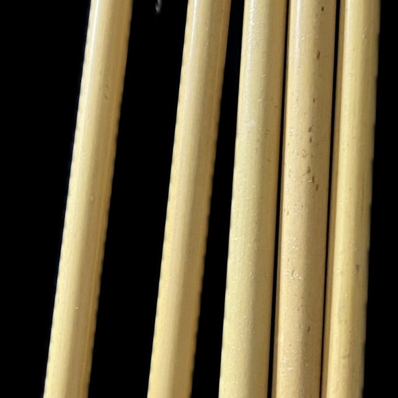 5Pcs/Set Natural Bamboo Straws  Drinking Straws Reusable with brush - NWT - Picture 3 of 3